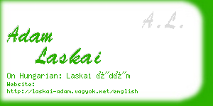 adam laskai business card